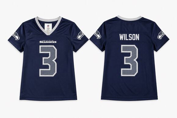 NFL Team Apparel Other - Seattle Seahawks Girls NFL Jersey #3 - Youth Fan Top